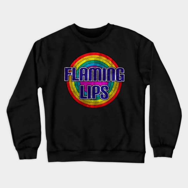 Flaming lips Crewneck Sweatshirt by Olivia alves